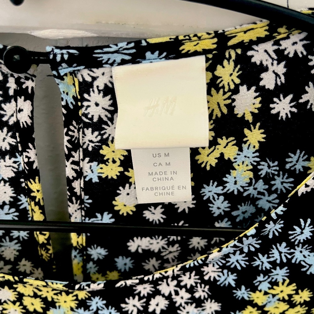 Floral long sleeve H&M dress